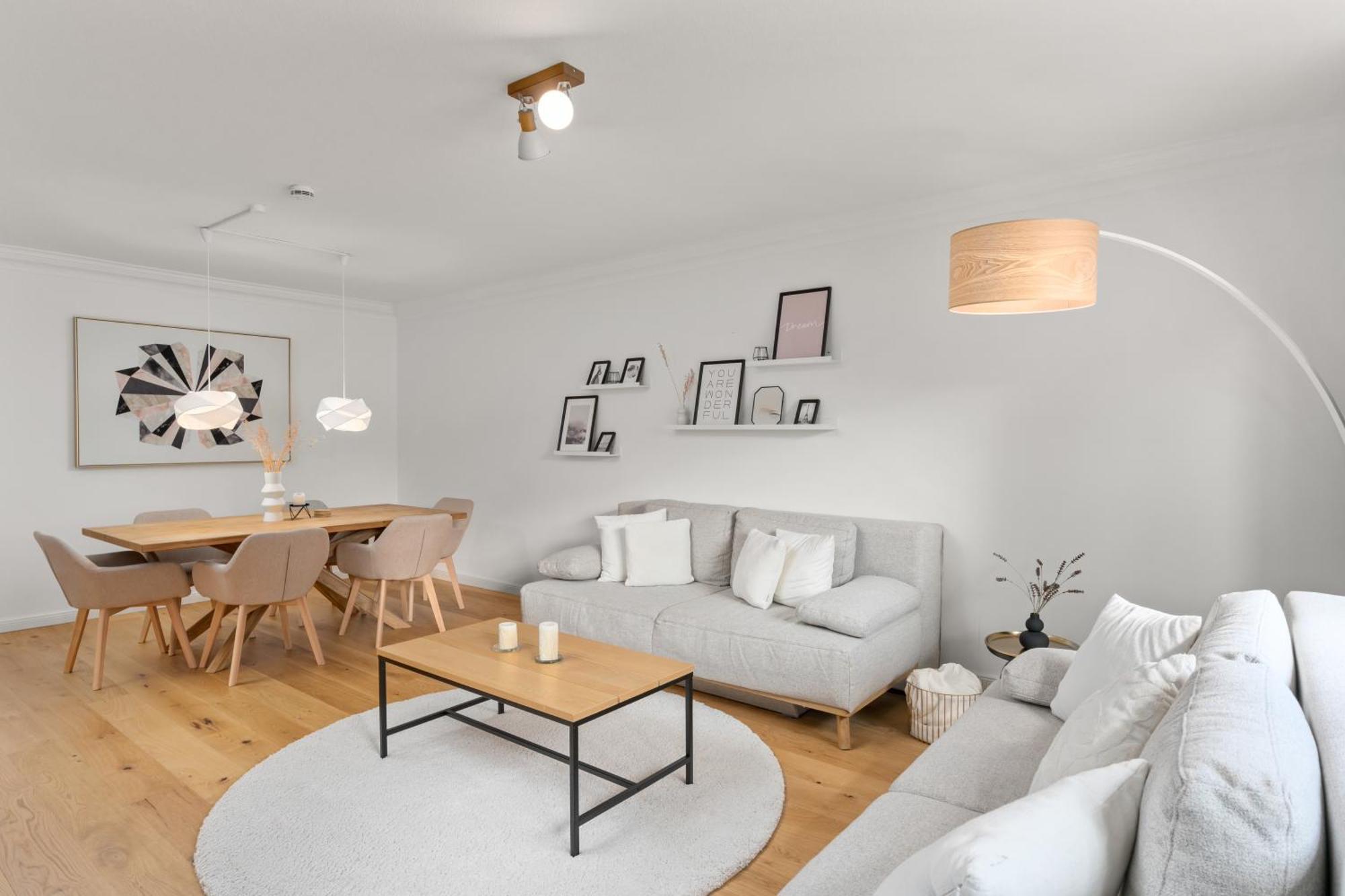 Mel&Bens Modern Oak-Apartments Fuer Bis Zu 12 Personen BRE Extérieur photo