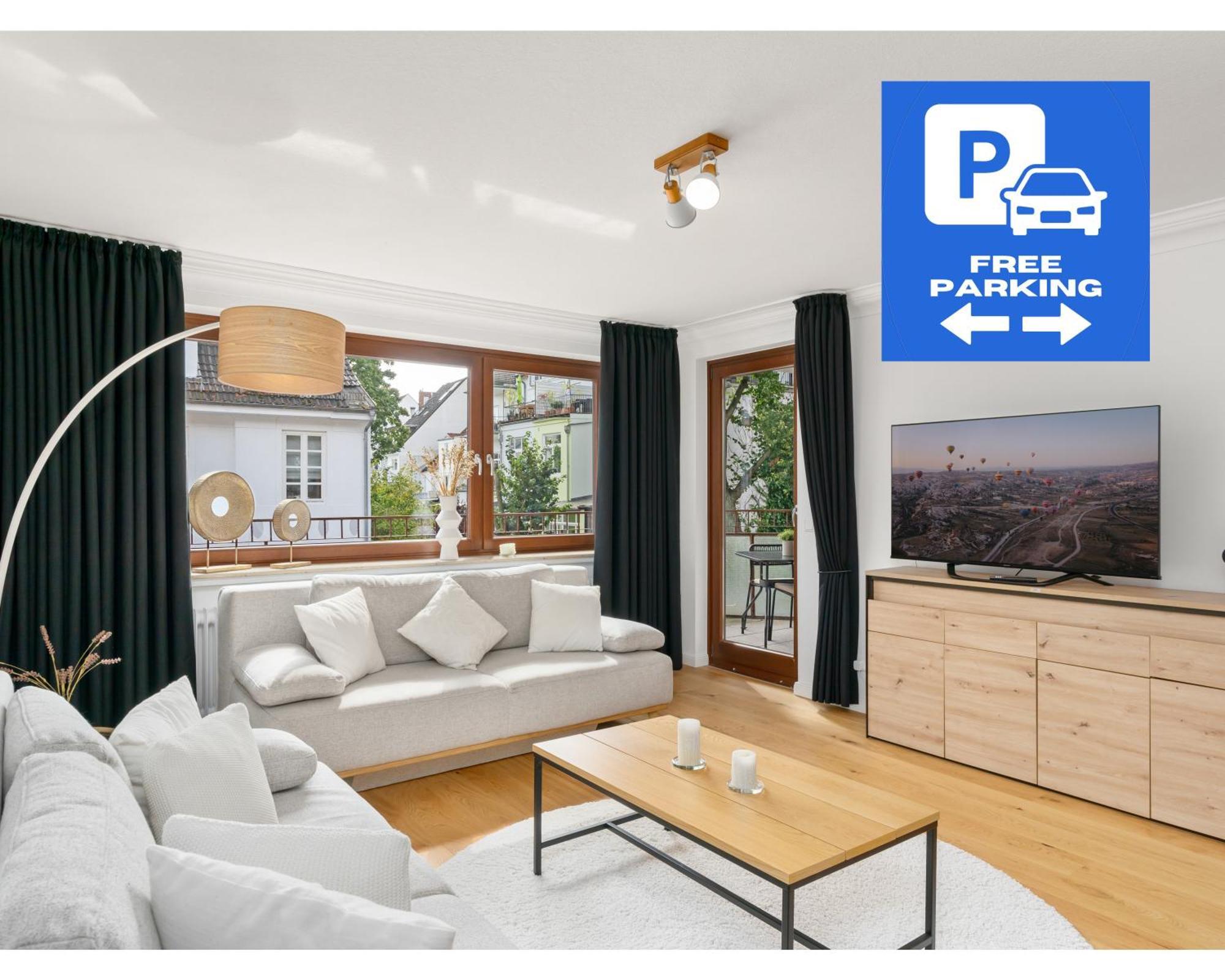 Mel&Bens Modern Oak-Apartments Fuer Bis Zu 12 Personen BRE Extérieur photo